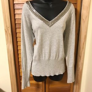 Lane Bryant size 14/16 light grey sweater